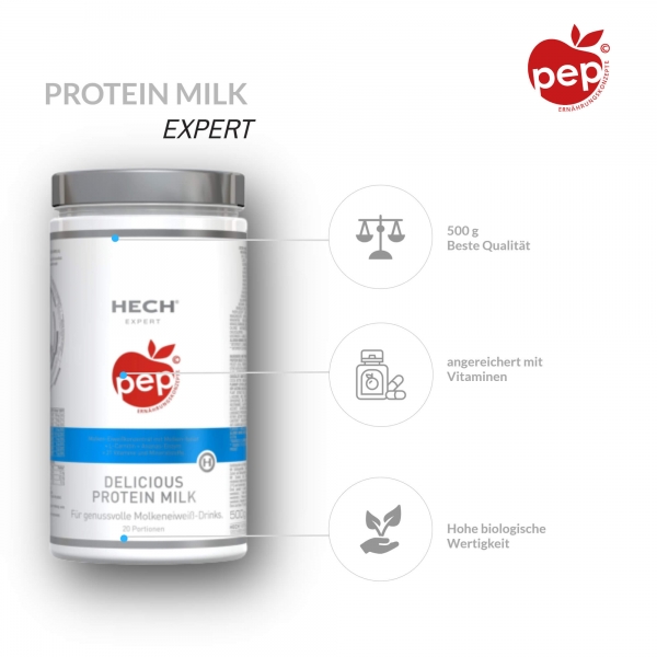 PEP-Expert-Delicious Proteinmilk (500g Dose)